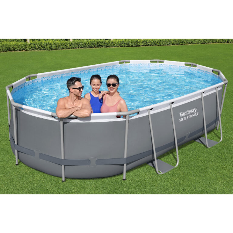 Bestway Steel Pro Max Oval Frame Pool Set - 4.88m | Campcraft