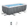 Bestway Steel Pro Max Rectangular Frame Pool Set - 4.12m