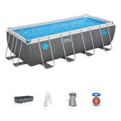 Bestway Steel Pro Max Splashview Frame Pool Set - 4.88m