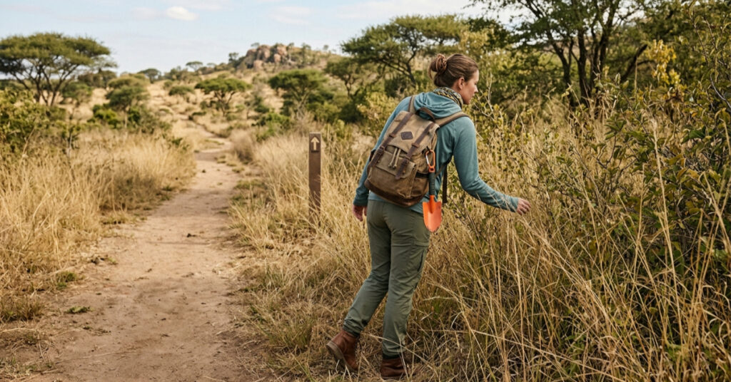 Going to the Toilet While Hiking