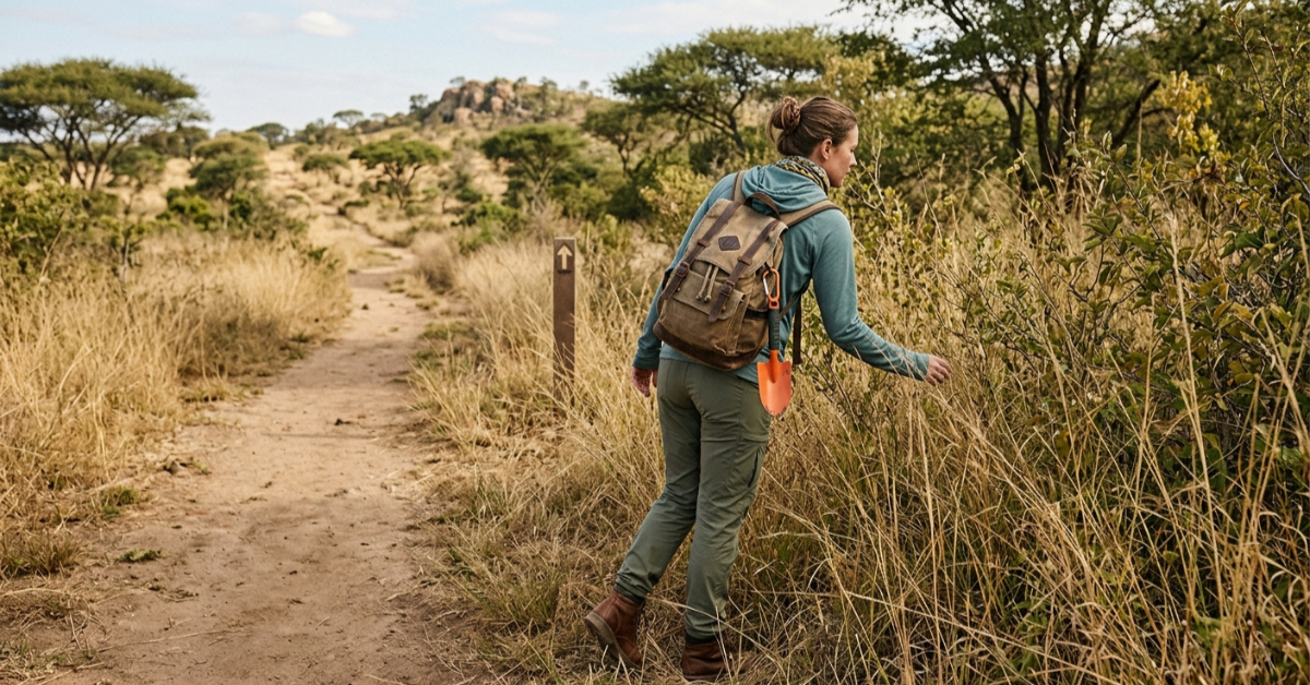 Going to the Toilet While Hiking