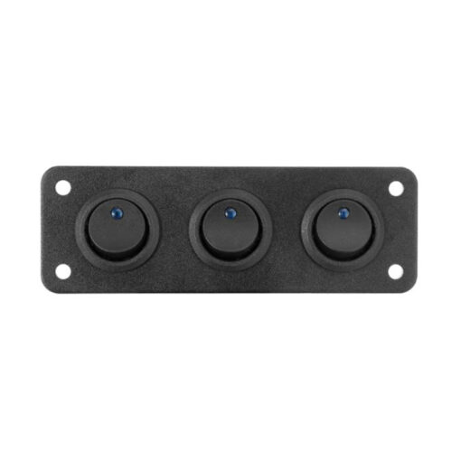 Lumeno 3 Rocker Switch Panel | Campcraft