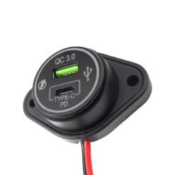 Lumeno C-Type and QC3 Charging Socket