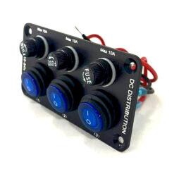 Lumeno Waterproof Switch Panel with Fuses