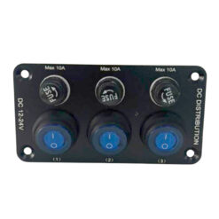 Lumeno Waterproof Switch Panel with Fuses