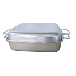 Afritrail Stainless Steel Large Double Roaster
