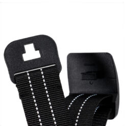 First Ascent Bottoms Webbing Belt - Black/White