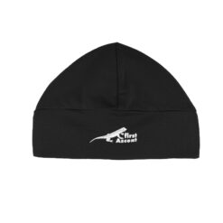 First Ascent Corefit Running Beanie - Black