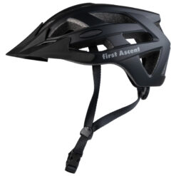 First Ascent Gravel Cycling Helmet - Black/Grey