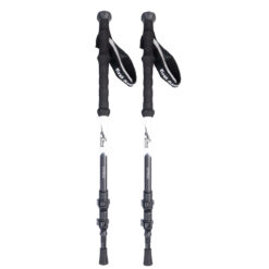First Ascent Hyrax Trekking Pole Twin Pack - Black/White