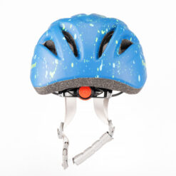 First Ascent Kids Electric Cycling Helmet - Blue Splatter