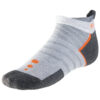 First Ascent OrangeFusion All Terrain Ankle Sock - Grey/Orange