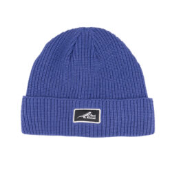 First Ascent Ribbed Knit Beanie - Blue Lotus