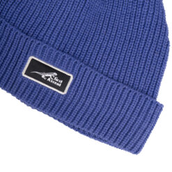 First Ascent Ribbed Knit Beanie - Blue Lotus