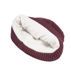 First Ascent Ribbed Knit Beanie - Ruby Red