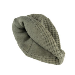 First Ascent Waffle Knit Beanie - Rosemary Leaf Green