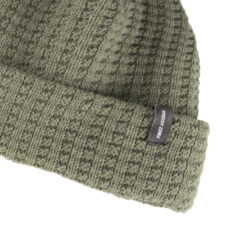 First Ascent Waffle Knit Beanie - Rosemary Leaf Green