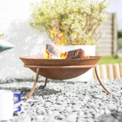 La Hacienda Kutu Oxidised Firepit