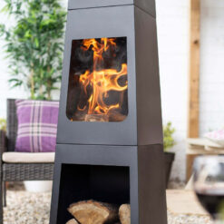 La Hacienda Malmo Steel Chimenea