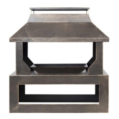 La Hacienda Stonehurst Outdoor Fireplace