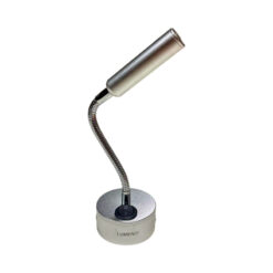Lumeno 12V Goose Neck Reading Light - Silver