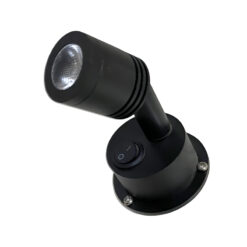 Lumeno 12V Reading Light - Black, White LED