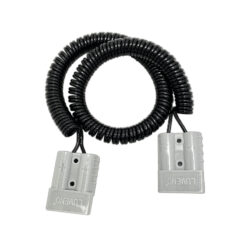 Lumeno 3m Spiral Cable with 50A Anderson Connectors - 3A