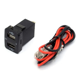 Lumeno Dual USB and Voltmeter - Revo