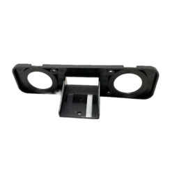 Lumeno Square Connector Panel with 2 Sockets Blank