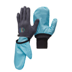 Black Diamond Deploy Wind Hood Gloves - Carbon Glacier