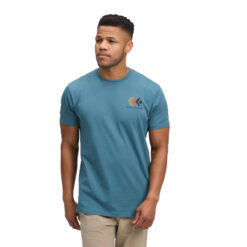 Black Diamond Faded Short Sleeve Tee - Men's, Creek Blue
