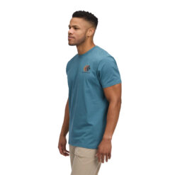 Black Diamond Faded Short Sleeve Tee - Men's, Creek Blue