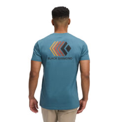 Black Diamond Faded Short Sleeve Tee - Men's, Creek Blue