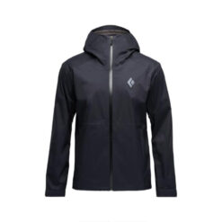Black Diamond Fineline Stretch Rain Shell - Men's, Black