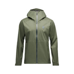 Black Diamond Fineline Stretch Rain Shell - Men's, Tundra