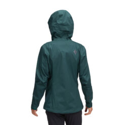 Black Diamond Fineline Stretch Rain Shell - Women's, Deep Woods
