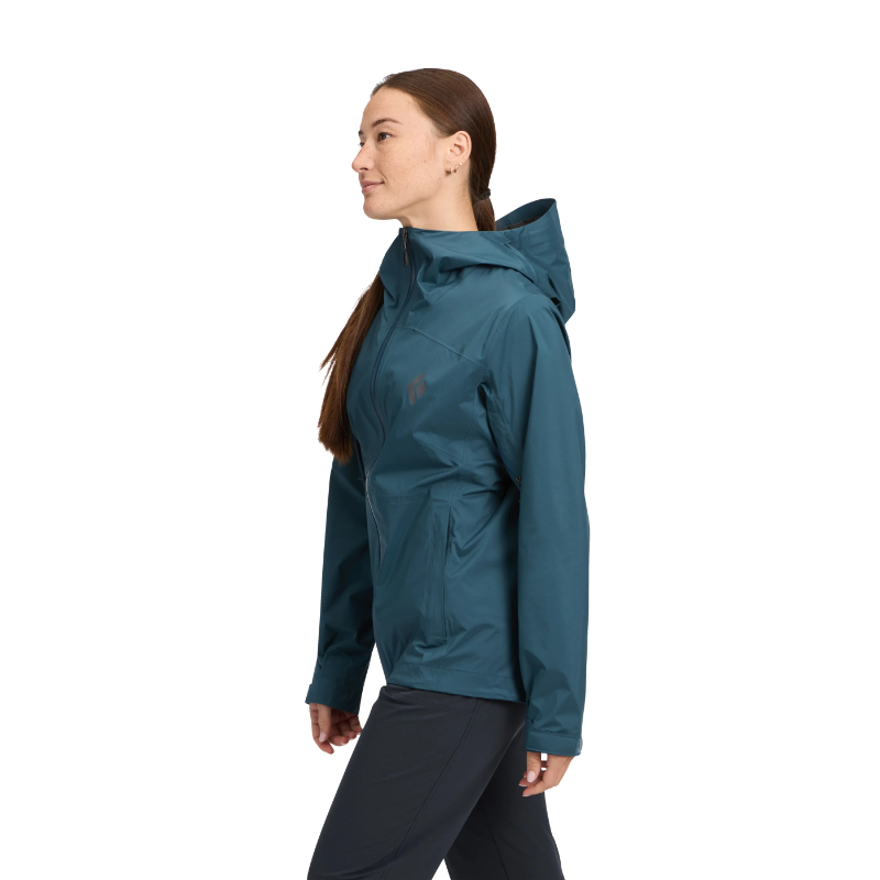 Black Diamond Fineline Stretch Rain Shell - Women's, Midnight Blue