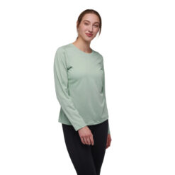 Black Diamond Lightwire Long Sleeve Tech Tee - Women's, Foam Green