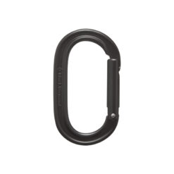 Black Diamond Oval Keylock Carabiner - Black