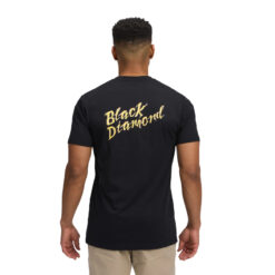 Black Diamond Shredded Short Sleeve Tee - Men's, Black