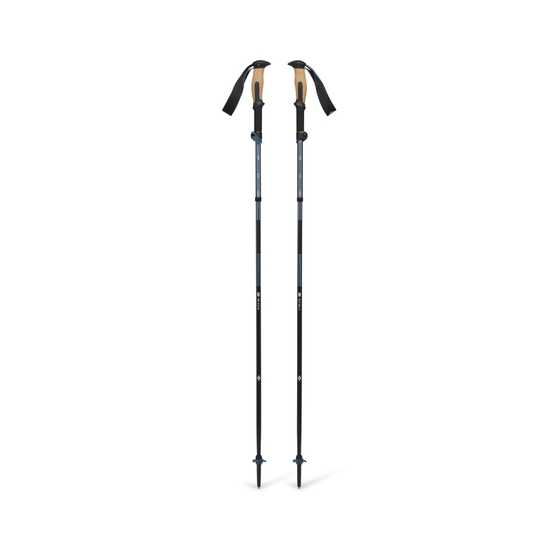 Black Diamond Trail Vista FLZ Trekking Pole Pair - Midnight Blue