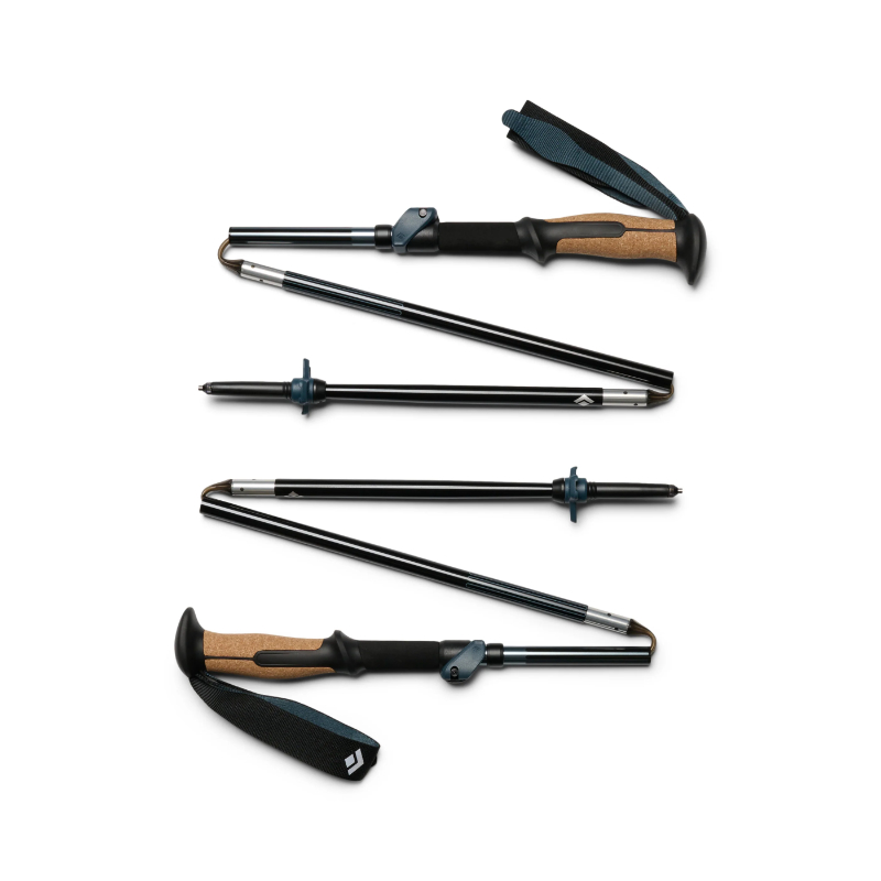 Black Diamond Trail Vista FLZ Trekking Pole Pair - Midnight Blue