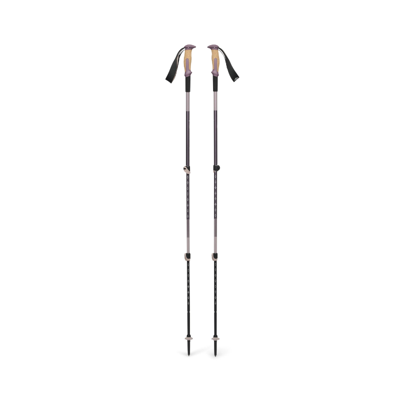 Black Diamond Trail Vista Shock Trekking Pole Pair - Dark Mauve