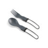 GSI Outdoors Tekk Folding Cutlery Set - Grey