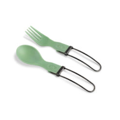 GSI Outdoors Tekk Folding Cutlery Set - Jade