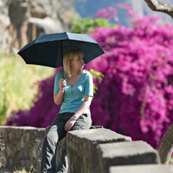 Lifeventure Trek Umbrella Medium - Black