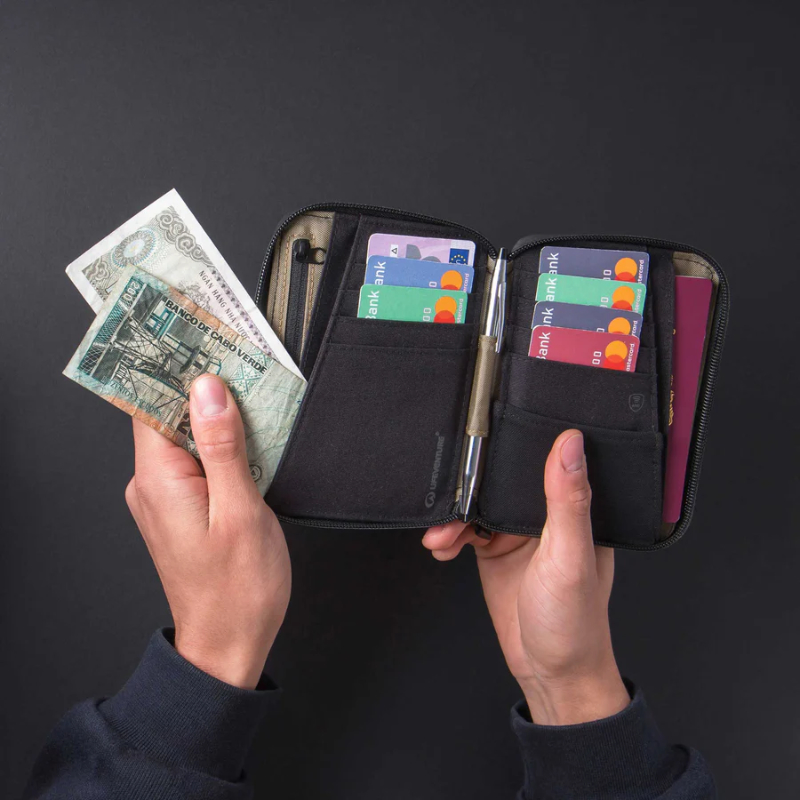 Lifeventure X-Pac RFiD Mini Travel Wallet