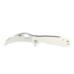 Honey Badger Claw Serrated Large - White