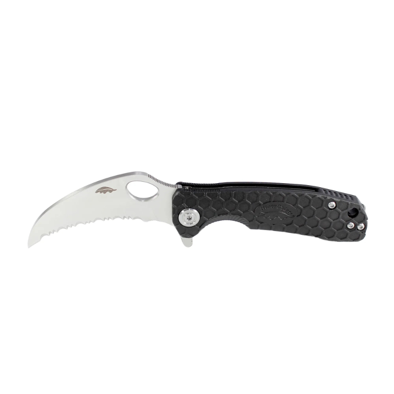 Honey Badger Claw Serrated Medium - Black