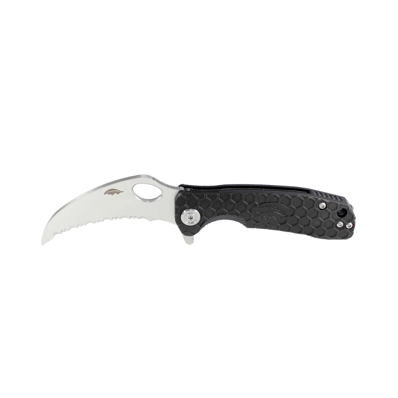 Honey Badger Claw Serrated Small - Black